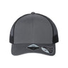 Atlantis Headwear Sustainable Trucker Cap - Atlantis Headwear BRYCE Atlantis Headwear Dark Grey/ Black Adjustable