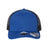 Atlantis Headwear Sustainable Trucker Cap - Atlantis Headwear BRYCE Atlantis Headwear Royal/ Black Adjustable