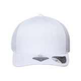 Atlantis Headwear Sustainable Trucker Cap - Atlantis Headwear BRYCE Atlantis Headwear White/ White Adjustable