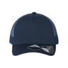 Atlantis Headwear Sustainable Five-Panel Trucker Cap - Atlantis Headwear ZION Atlantis Headwear Navy/ Navy Adjustable