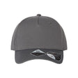 Atlantis Headwear Sustainable Five-Panel Cap - Atlantis Headwear FIJI Atlantis Headwear Dark Grey Adjustable
