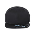 Atlantis Headwear Sustainable Flat Bill Cap - Atlantis Headwear JAMES Atlantis Headwear Black Adjustable