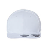 Atlantis Headwear Sustainable Flat Bill Cap - Atlantis Headwear JAMES Atlantis Headwear White Adjustable