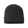 Atlantis Headwear Sustainable Cuffed Beanie - Atlantis Headwear NELSON Atlantis Headwear Black One Size