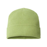 Atlantis Headwear Sustainable Cuffed Beanie - Atlantis Headwear NELSON Atlantis Headwear Leaf Green One Size