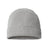 Atlantis Headwear Sustainable Cuffed Beanie - Atlantis Headwear NELSON Atlantis Headwear Light Grey One Size