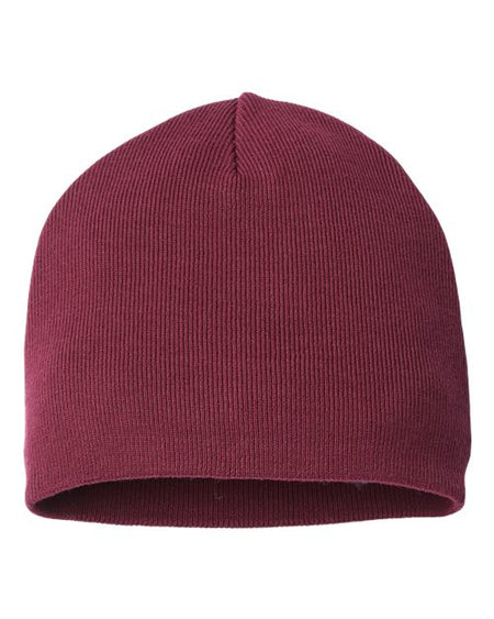 Atlantis Headwear Sustainable Beanie - Atlantis Headwear YALA Atlantis Headwear Burgundy One Size