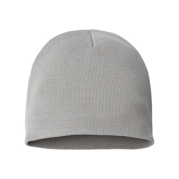 Atlantis Headwear Sustainable Beanie - Atlantis Headwear YALA Atlantis Headwear Light Grey One Size