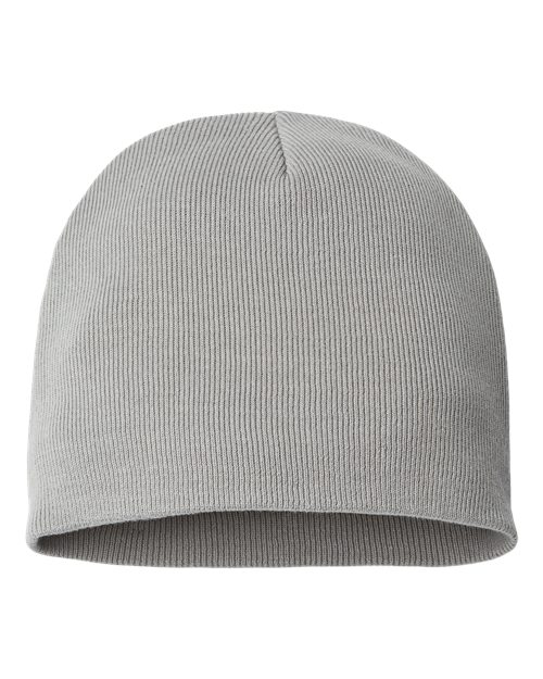 Atlantis Headwear Sustainable Beanie - Atlantis Headwear YALA Atlantis Headwear Light Grey One Size