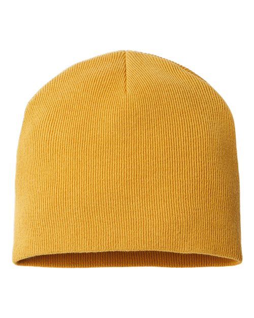 Atlantis Headwear Sustainable Beanie - Atlantis Headwear YALA Atlantis Headwear Mustard Yellow One Size