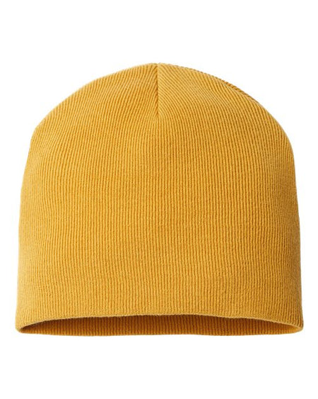 Atlantis Headwear Sustainable Beanie - Atlantis Headwear YALA Atlantis Headwear Mustard Yellow One Size