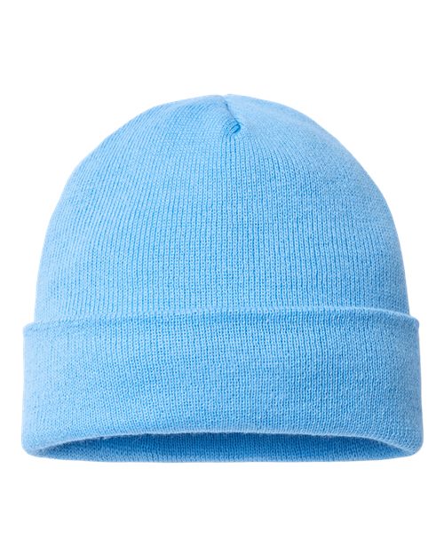 CAP AMERICA USA-Made 12" Cuffed Beanie - CAP AMERICA TKN24 CAP AMERICA Carolina Blue One Size