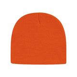 CAP AMERICA USA-Made 8 1/2" Beanie - CAP AMERICA TKN28 CAP AMERICA Deep Orange One Size