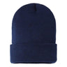 CAP AMERICA USA-Made Sustainable Cuffed Beanie - CAP AMERICA SKN24 CAP AMERICA Navy One Size