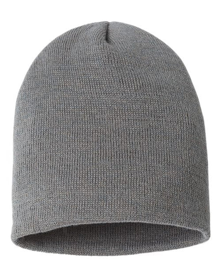 CAP AMERICA USA-Made Sustainable Beanie - CAP AMERICA SKN28 CAP AMERICA Grey One Size