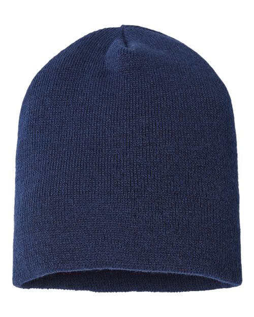 CAP AMERICA USA-Made Sustainable Beanie - CAP AMERICA SKN28 CAP AMERICA Navy One Size