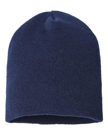 CAP AMERICA USA-Made Sustainable Beanie - CAP AMERICA SKN28 CAP AMERICA Navy One Size