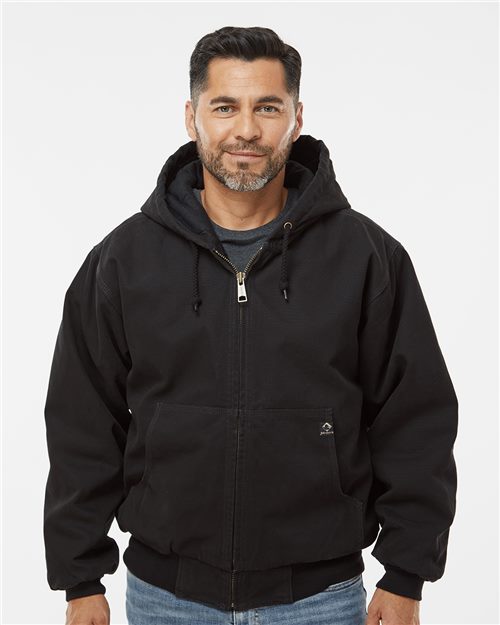 DRI DUCK Men's Tall Cheyenne Boulder Cloth™ Hooded Jacket with Tricot Quilt Lining - DRI DUCK 5020T