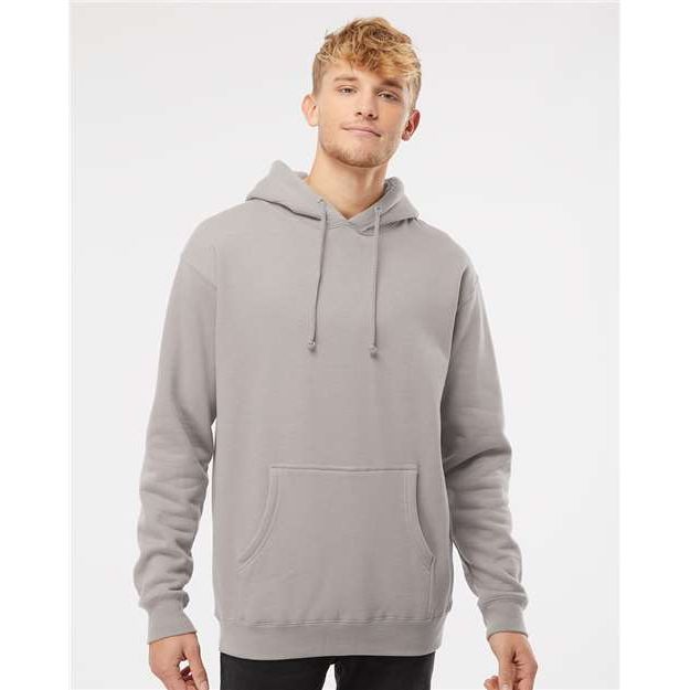 Independent Trading Co. Heavyweight Hooded Sweatshirt - Cement - Independent Trading Co. IND4000 Independent Trading Co. Cement XS