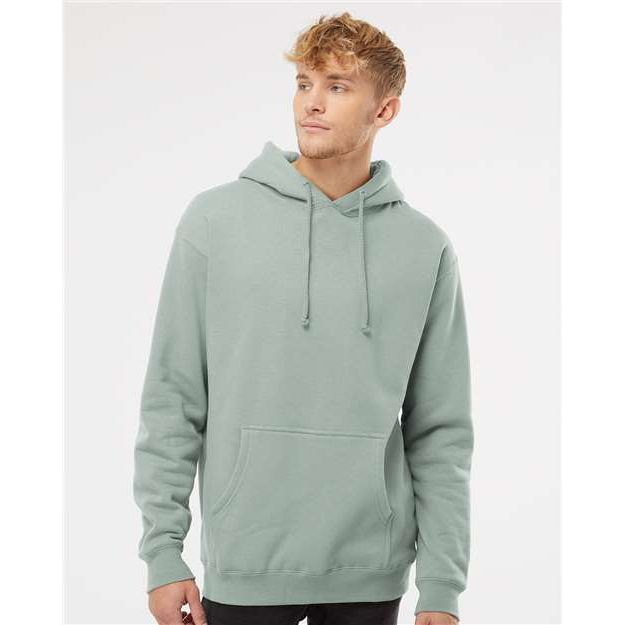 Independent Trading Co. Heavyweight Hooded Sweatshirt - Dusty Sage - Independent Trading Co. IND4000 Independent Trading Co. Dusty Sage XS