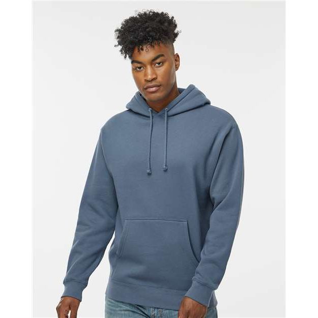 Independent Trading Co. Heavyweight Hooded Sweatshirt - Storm Blue - Independent Trading Co. IND4000 Independent Trading Co. Storm Blue XS