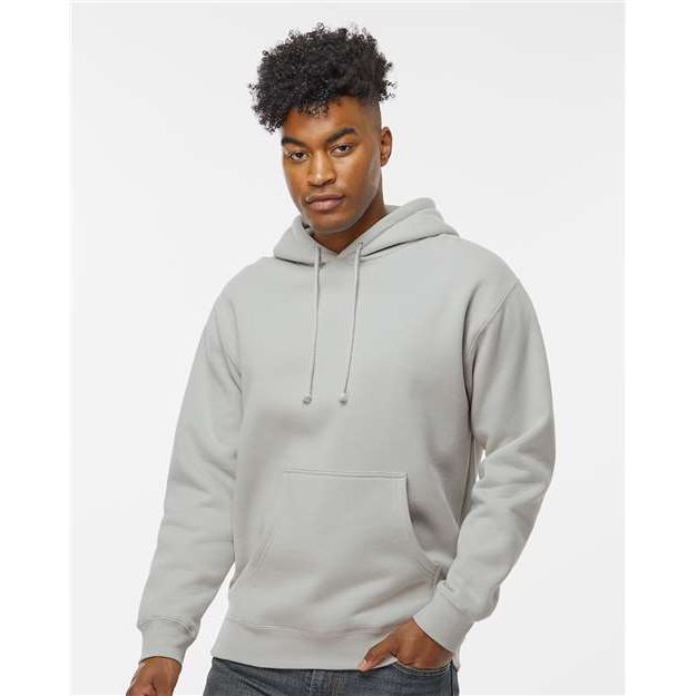 Independent Trading Co. Heavyweight Hooded Sweatshirt - Smoke - Independent Trading Co. IND4000 Independent Trading Co. Smoke XS