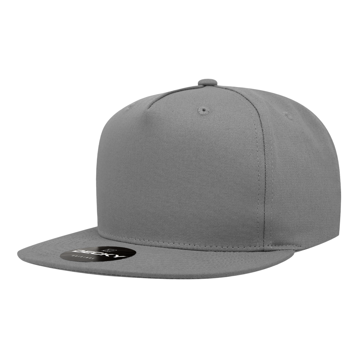 Decky 5 Panel High Profile Structured Cotton Blend Snapback | Decky 1064