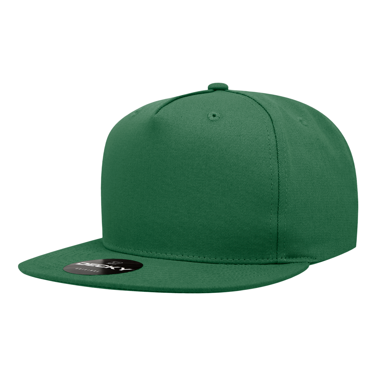 Decky 5 Panel High Profile Structured Cotton Blend Snapback | Decky 1064