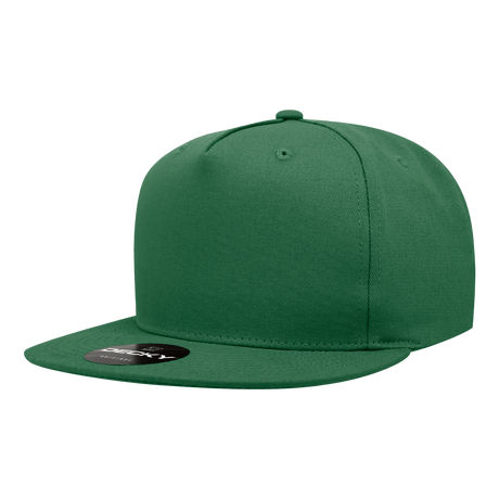 Decky 5 Panel High Profile Structured Cotton Blend Snapback | Decky 1064