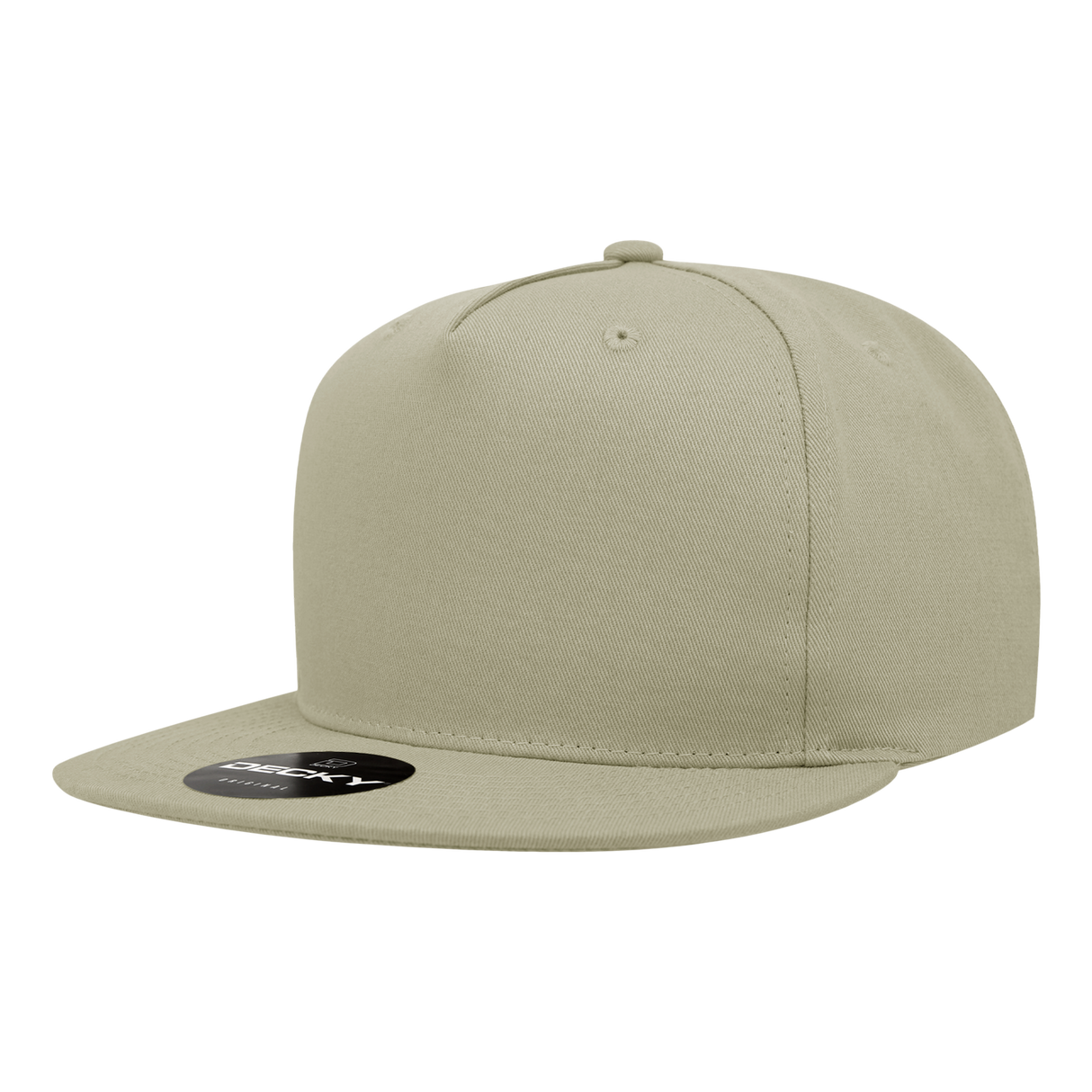 Decky 5 Panel High Profile Structured Cotton Blend Snapback | Decky 1064
