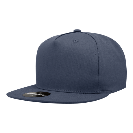 Decky 5 Panel High Profile Structured Cotton Blend Snapback | Decky 1064