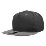 Decky 5 Panel High Profile Structured Cotton Blend Snapback | Decky 1064