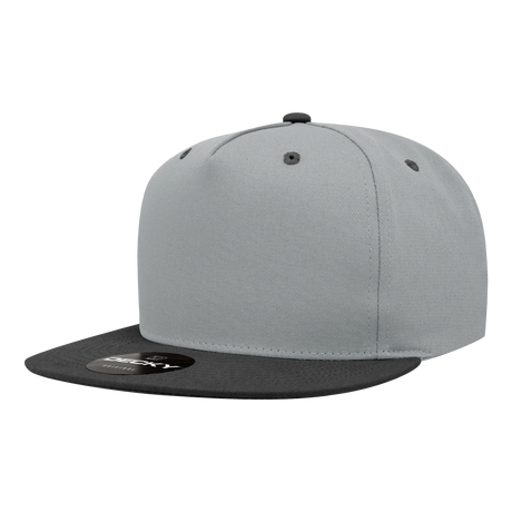 Decky 5 Panel High Profile Structured Cotton Blend Snapback | Decky 1064