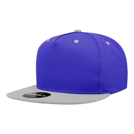 Decky 5 Panel High Profile Structured Cotton Blend Snapback | Decky 1064