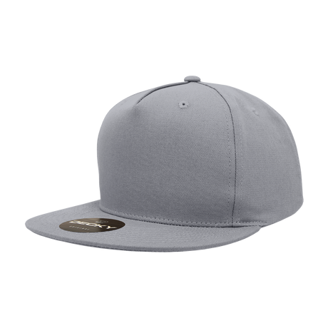 Decky 5 Panel High Profile Structured Cotton Blend Snapback | Decky 1064