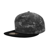 Decky 5 Panel High Profile Structured Cotton Blend Snapback | Decky 1064