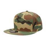 Decky 5 Panel High Profile Structured Cotton Blend Snapback | Decky 1064