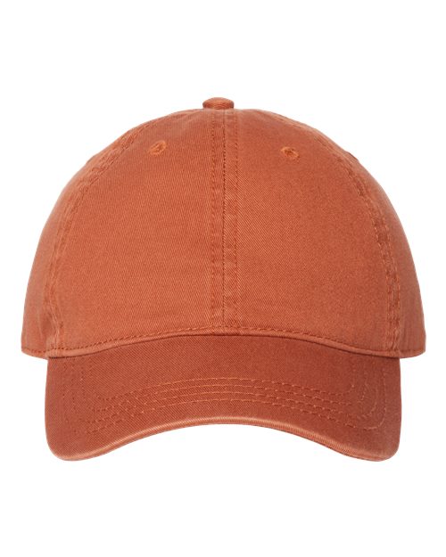 CAP AMERICA Relaxed Golf Dad Hat - CAP AMERICA i1002 CAP AMERICA Burnt Orange Adjustable