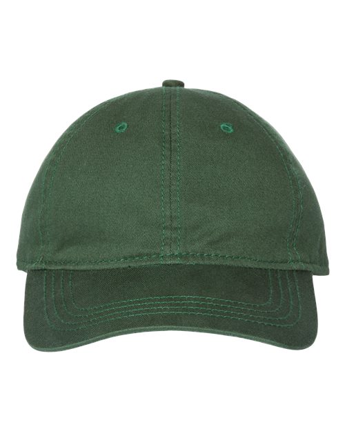 CAP AMERICA Relaxed Golf Dad Hat - CAP AMERICA i1002 CAP AMERICA Forest Green Adjustable