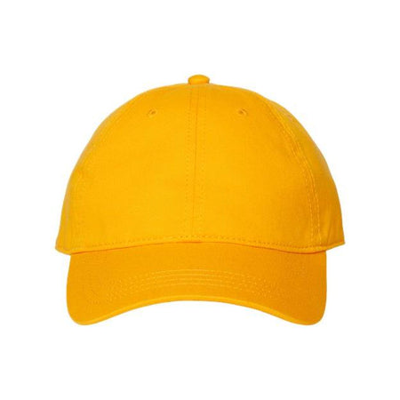 CAP AMERICA Relaxed Golf Dad Hat - CAP AMERICA i1002 CAP AMERICA Gold Adjustable