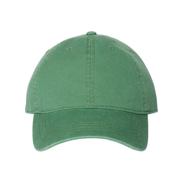 CAP AMERICA Relaxed Golf Dad Hat - CAP AMERICA i1002 CAP AMERICA Green Adjustable