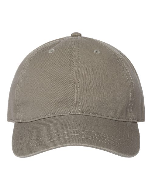 CAP AMERICA Relaxed Golf Dad Hat - CAP AMERICA i1002 CAP AMERICA Grey Adjustable