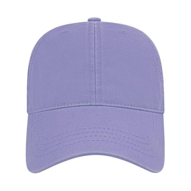 CAP AMERICA Relaxed Golf Dad Hat - CAP AMERICA i1002 CAP AMERICA Lavender Adjustable