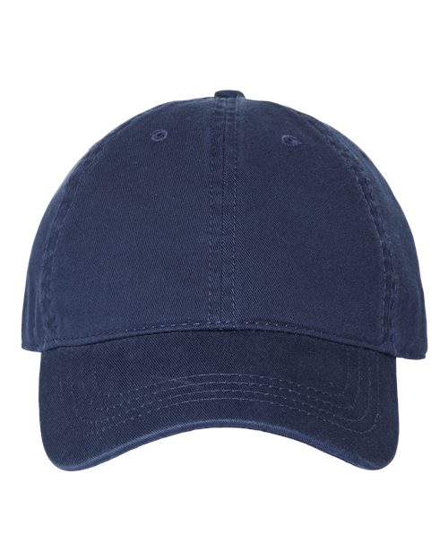 CAP AMERICA Relaxed Golf Dad Hat - CAP AMERICA i1002 CAP AMERICA Light Navy Adjustable