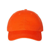 CAP AMERICA Relaxed Golf Dad Hat - CAP AMERICA i1002 CAP AMERICA Orange Adjustable