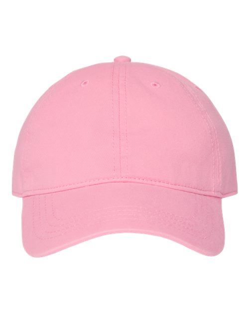 CAP AMERICA Relaxed Golf Dad Hat - CAP AMERICA i1002 CAP AMERICA Pink Adjustable