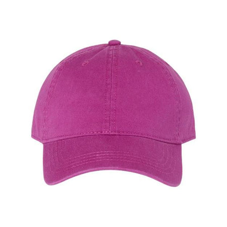 CAP AMERICA Relaxed Golf Dad Hat - CAP AMERICA i1002 CAP AMERICA Plum Adjustable