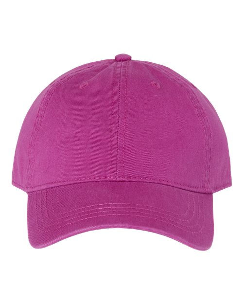 CAP AMERICA Relaxed Golf Dad Hat - CAP AMERICA i1002 CAP AMERICA Plum Adjustable