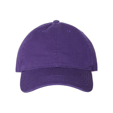 CAP AMERICA Relaxed Golf Dad Hat - CAP AMERICA i1002 CAP AMERICA Purple Adjustable