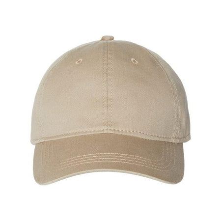 CAP AMERICA Relaxed Golf Dad Hat - CAP AMERICA i1002 CAP AMERICA Khaki Adjustable